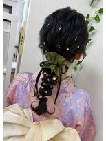 ジェミータ 横浜&nbsp;編み下ろし【横浜ヘアセット/着付け/ヘアメイク】