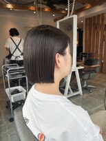 サボ 草薙店(SABO) 丸みボブ/大人ボブ/耳掛けボブ/前髪/草薙/大輝