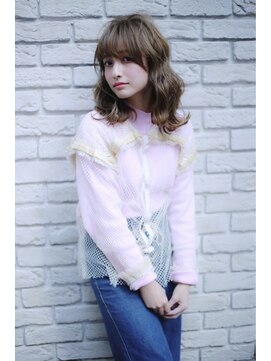 クロム バイ リエット(Chlom by Lietto) Chlom ☆重めレイヤーヌーディーカーキアッシュ　TEL 0364574337