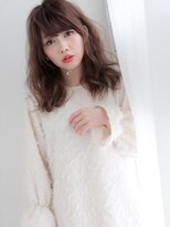 ヘアー センス 高崎店(hair SENSE) 小顔バレイヤージュ☆ゆるふわフェアリーセミロング