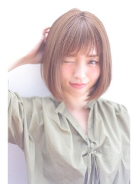 リノ 吉祥寺(Lino kichijoji) 透明感カラー×ボブ Lino by U-REALM