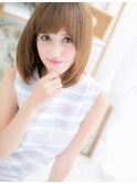 ■キラリ前下がり小顔ストレートセミディ7-25★上尾20代30代40代
