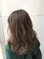 ギャレット 新宿店(Garret)&nbsp;バレイヤージュ×パールアッシュ