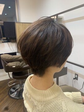 アプシー 三田駅前店(Apsee) ☆ふんわりパーマ風ショート☆