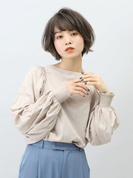 ソシエ 天王寺ミオ店 透明感/アッシュカラー/外ハネボブ［天王寺駅］