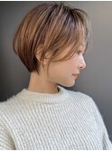 【morio池袋】大人かわいい長めのショートヘア♪