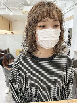 ソイ コンク 下北沢(soi conc) ミディアムパーマ / ニュアンスカール / パーマ◎下北沢