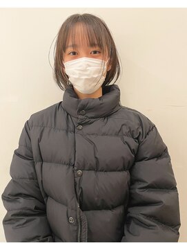 スプリング ウシワカマル(SPRING@ushiwakamaru) ・ボブ × シースルーバング