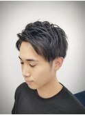 爽やか好印象ツーブロックスタイル