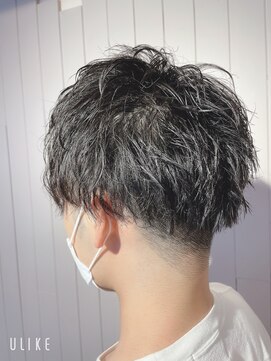 モード ケイズ 塚口店(MODE K's) 刈り上げ高め前下がりマッシュ