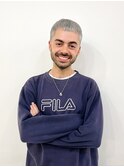 シルバー→ホワイト ハイトーンスタイルフェードカット
