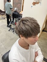 五反田駅美容室★メンズカット/イケイケ/ブリーチデザイン