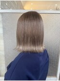 #ミルクティーベージュ #ブリーチ #ハイトーン