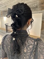 結婚式パーティヘア玉ねぎヘアアレンジ【肥田亜沙美】