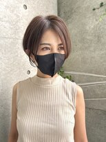 ジアン バイ ミルボン 西宮ガーデンズプラス(GIEN by milbon)&nbsp;前髪なし/ハンサムショート/大人美人/くびれ