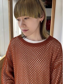 ニュード(niud)の写真/なりたいイメージに合わせてカラーをご提案し、透明感あるヘアに♪ダメージレスで、オシャレなデザインに。