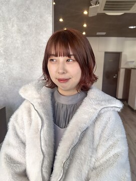 ミニム ヘアー(minim hair) 【minim×miku】pink beige