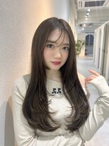 髪質改善＊毛先レイヤーオリーブグレージュ＊ 【Zina 銀座中央】