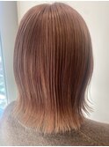 10代20代30代透明感抜群！可愛いオレンジベージュ