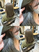 ロックス バイ マグ 松本(rocks BY MAG) 髪質改善カラーイルミナカラーオリーブグレージュ