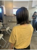 コントラストハイライト×ダークカラー