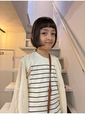 フレンチボブ/ワイドバング/オン眉ボブ【代官山】