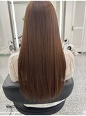 20代30代40代艶感ストレートアッシュグレージュ透明感ロング