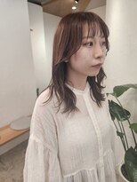 イット(it.) it. YUI 透け感ブラウン 赤味ブラウン ブリーチなしカラー