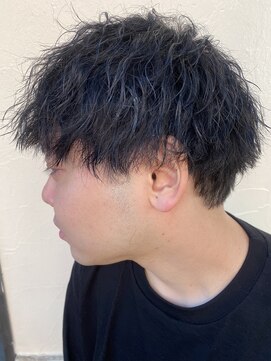 カーム(calm) ダークアッシュ/ニュアンスパーマ/韓国マッシュ/スペインカール