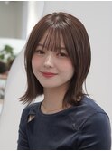 【Un ami】ミディアムボブヘア