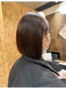 ヘアデザイン プティパ(Hair Design petit-pas) パツッとミニボブ☆