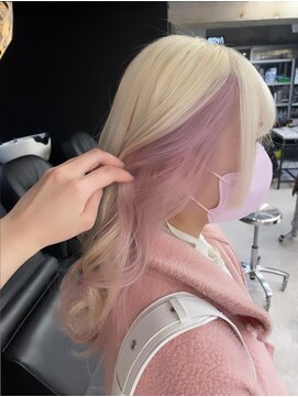 クペウ ローウェン(cope'u ROWEN) h_20 グレーベージュ/ハイトーン/ブリーチ/渋谷