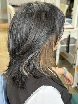 スナリー(Snaly) イヤリングカラー～ベージュブラウン～