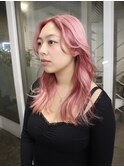 ケアブリーチハイトーンピンクカラー