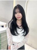 韓国ヘアレイヤーカット中華ヘアワンホンヘアハイトーン20代