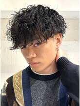 フリークバーバーショップ 河原町三条店(FREAK BARBER SHOP) 波巻きスパイラルスパイキーショート/フェザーパーマ/河原町三条