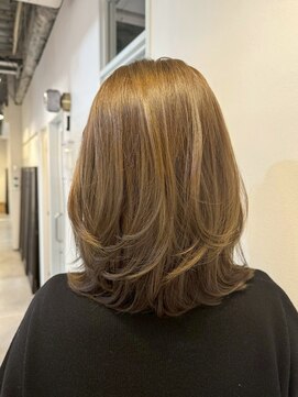 ムード(MOOD,) 暗めカラー/グランマッシュ[レイヤーカット/髪質改善/銀座]