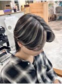 メンズハイライト20代30代40代◎フェザーパーマメンズメッシュ