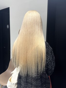 【fuka】抜きっぱなしブロンド/リタッチカラー/ハイトーン