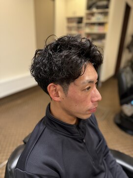 理容 うめむら 無造作カール/メンズパーマ/メンズカット／シェービング/理容