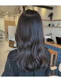 光に透ける「大人艶カラー」 西尾 美容室