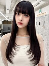 初めてでも◎低めレイヤー［前髪カット/ブリーチなしダブルカラー/レイヤーカット/ボブ/韓国］