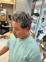 ヘアー ラボ エムツー(hair lab m2)&nbsp;メッシュ×メンズショート