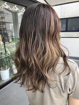 ヘアーサロン アモル(HAIR SALON Amor) #バレイヤージュ #ケアブリーチ #下関