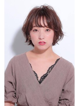 ヘアメイク シュシュ(Hair make chou chou) 大人モードショートボブシースルーバング【chou-chou 北林夏実】