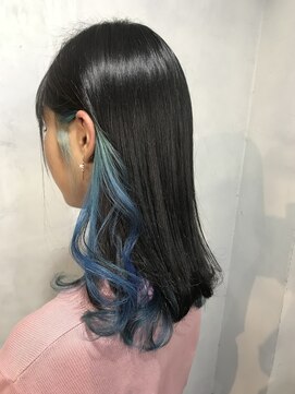 モノ アンド イニ(Mono & inni) 【奈良/inni hair】ブルー