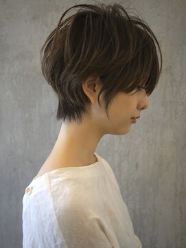 ネイビー(NAVY) 耳掛けショート