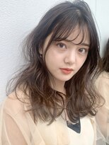 アルバム 銀座(ALBUM GINZA) ナチュフェミミディアム_アッシュブラウンネオウルフ_47074