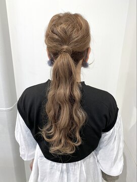 アライブ ハラジュク(ALIVE harajuku) ブリーチ1.2回でできるベージュカラー