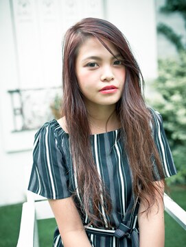 美容室 リズヘアー 稲毛店(Riz hair) グラデーションカラー×ロング【稲毛】